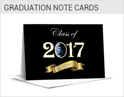 graduation invitation with photo