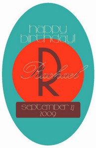 Token Birthday Labels
