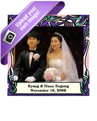 Art Nouveau Wedding Labels