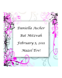 Bar-Bat Mitzvah Embellish Labels