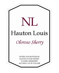 Plaid Wine Label
