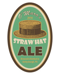 Straw Beer Labels