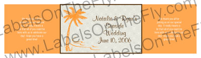 Tropicgetaway Water Bottle Labels