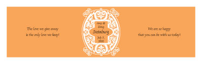 Mannerism Water Wedding Label