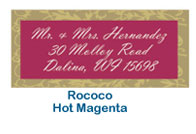 chic sleek address labels stylish designed mailing address labels