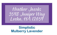 cheap custom printed personalized retrun address mailing labels