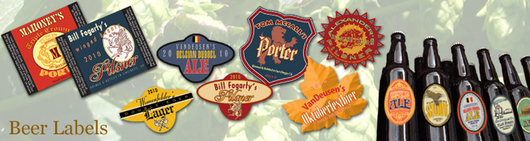 custom wedding labels, stickers, seals and return address stickers have been lovingly designed and given a palette of colors that make them perfect for weddings, showers, anniversaries, and other romantic events custom designed beer labels, beer bottle-neck labels and beer coasters