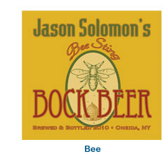 old fashion beer sticker