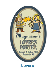 antique beer labels