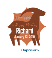 happy birthday personalized stickers