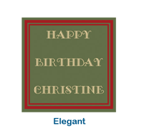 fun birthday party stickers