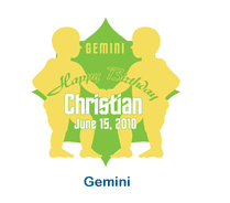 personalized birthday stickers cool