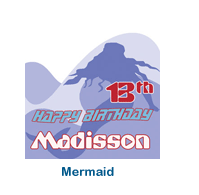 birthday party personalized stickers