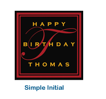 birthday party stickers custom-made