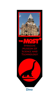 Custom Dino Photo Bookmark
