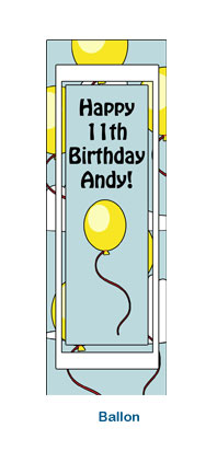  Ballon bookmarks