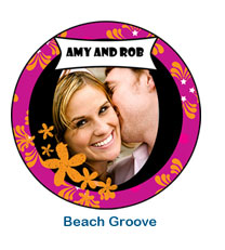 Custom Beach Grove Drink Coaster