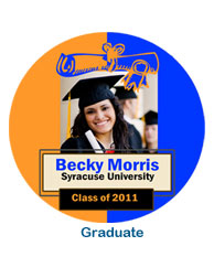 Graduate Congratulations Party Coaster