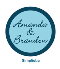 Custom Simplistic Party Coaster