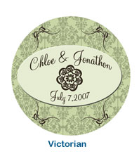 Custom Victorian Drink Coasters