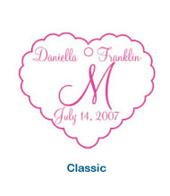 classic cute colorful wedding anniversary tag