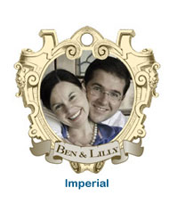 fun elegant customized wedding tag