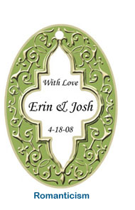 romanticism personalized inventive gift tag