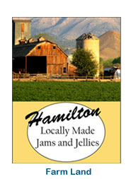 labels for food packaging and craft, customized farm product jam jelly jar labels