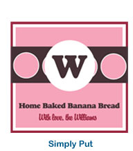 labels for food packaging and craft, 
