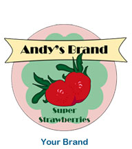 labels for food packaging and craft, customized fun jelly jam baked good product labels 