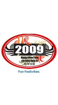 custom holiday labels fun festivities new years wedding stickers