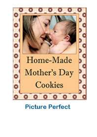 custom holiday labels picture perfect mothers day stickers
