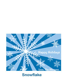 custom holiday labels snowflake winter christmas label stickers
