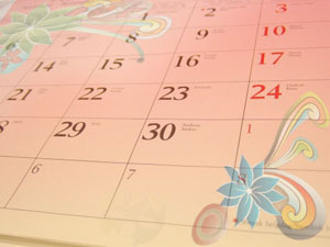 personalised calendar