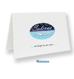 custom note cards rococo personalized bridal shower thank you cards