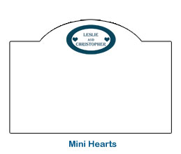 mini hearts romantic cute wedding