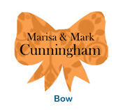 personalized bow wedding labels baby shower stickers 