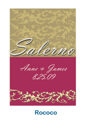 custom rococo wedding labels floral wedding stickers personal