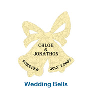custom wedding bells wedding labels personalized