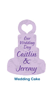 wedding cake wedding labels custom bridal favors