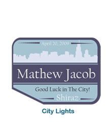 wine bottle labels, wine bottle label, personalized wine labels, city lights colorful wine customized bottle labels
