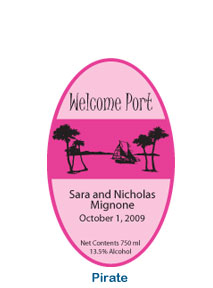 wine bottle labels, wine bottle label, personalized wine labels, pirate personalized colorful fun unique wine labels