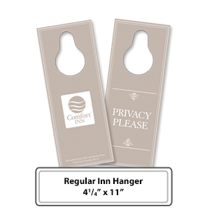 Regular Inn door hangers online printing