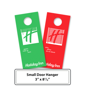 Small Door hanger printing