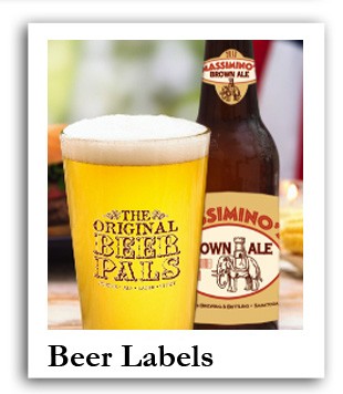 Personalized Beer labels and beer stickers