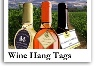 Personalized Wine Hang Tags