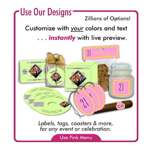 personalize our designs - shop by design