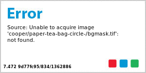 Paper Tea Bag Circle Food & Craft Hang Tag