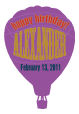 Birthday Hot Air Customizable Labels