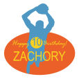 Birthday Basketball Personalized Labels